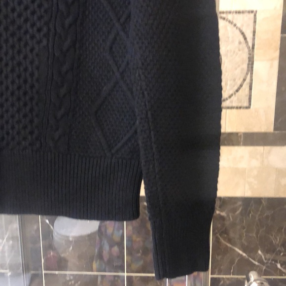 Banana Republic Black Cable Knit Sweater - Picture 11 of 13